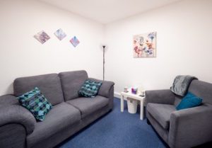 A therapy room at RASASC North Wales. 