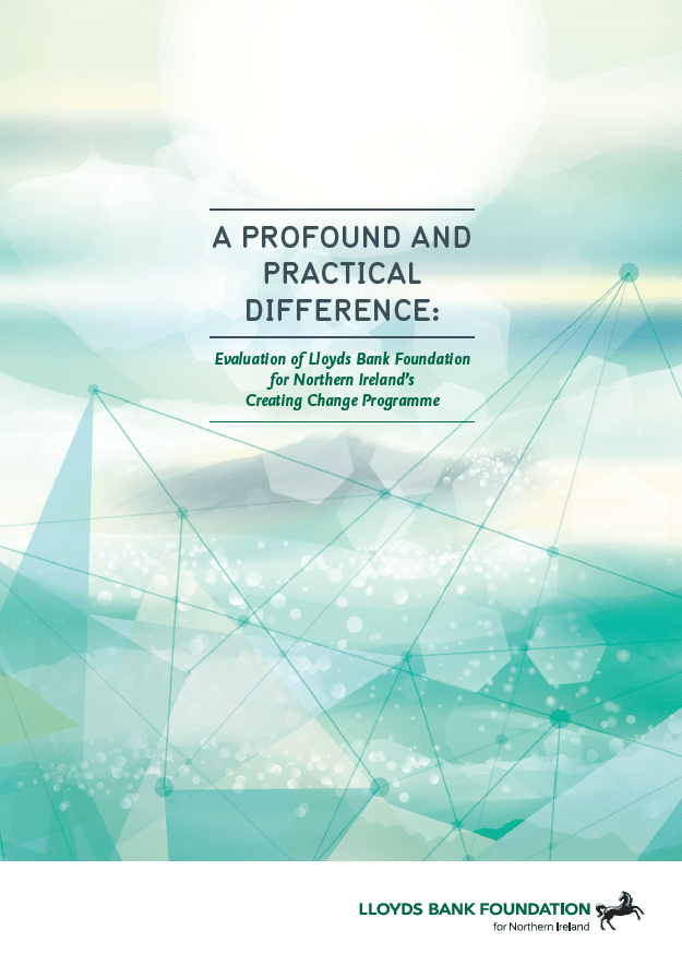 Image of the front cover of the Profound and Practical difference publication