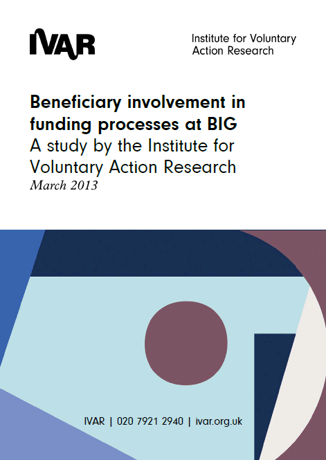 Front cover image for Beneficiary involvement in funding