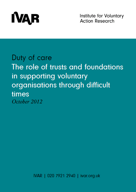 Front cover image for Duty of Care