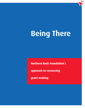 Photo of front cover of the Being There report