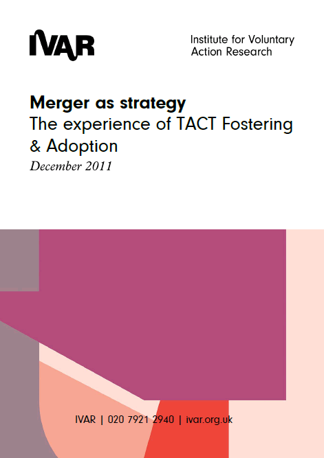 Front cover image of merger as strategy