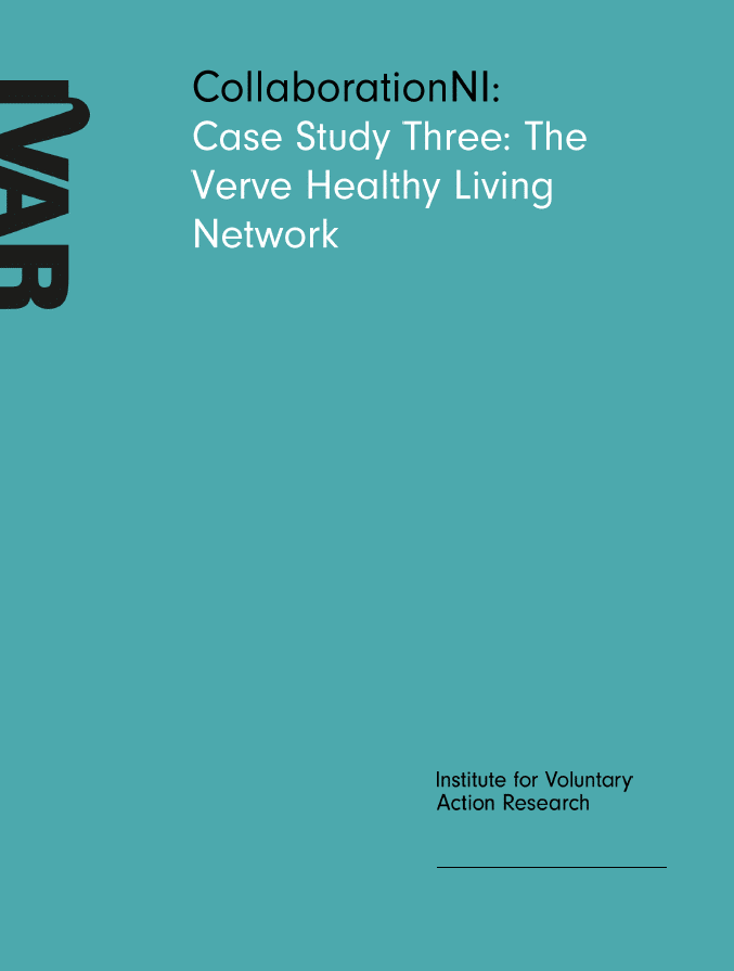 Front cover image case study three the verve healthy living network