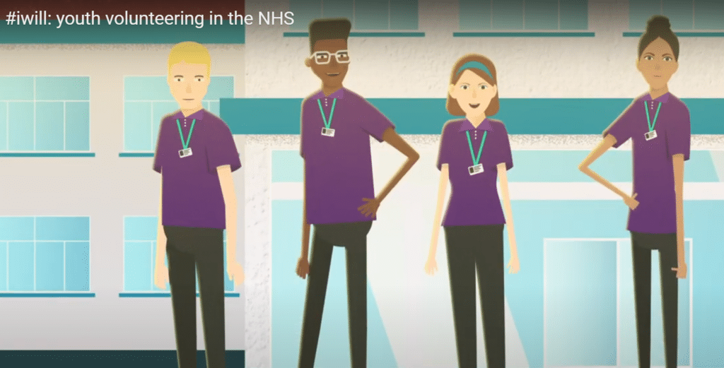 Youth volunteering in hospitals IVAR