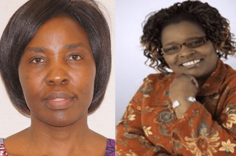 Dr Esther Oenga and Cecily Mwaniki of Utulivu
