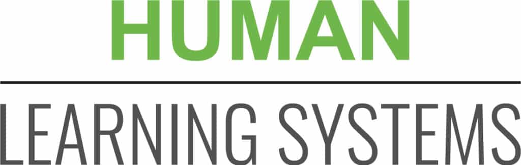Human learning systems logo.