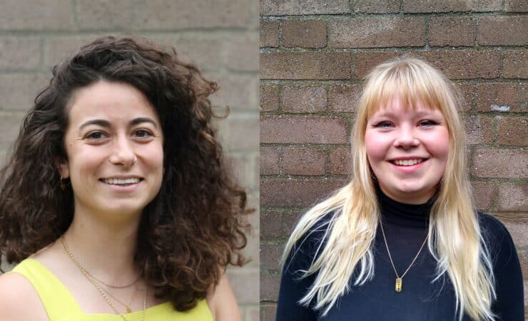 Jessica Lubin, Director of Health Transformation, Partnerships and Networks & May Rowland, VCS Enabler Project Coordinator at Hackney Council for Voluntary Service (HCVS)