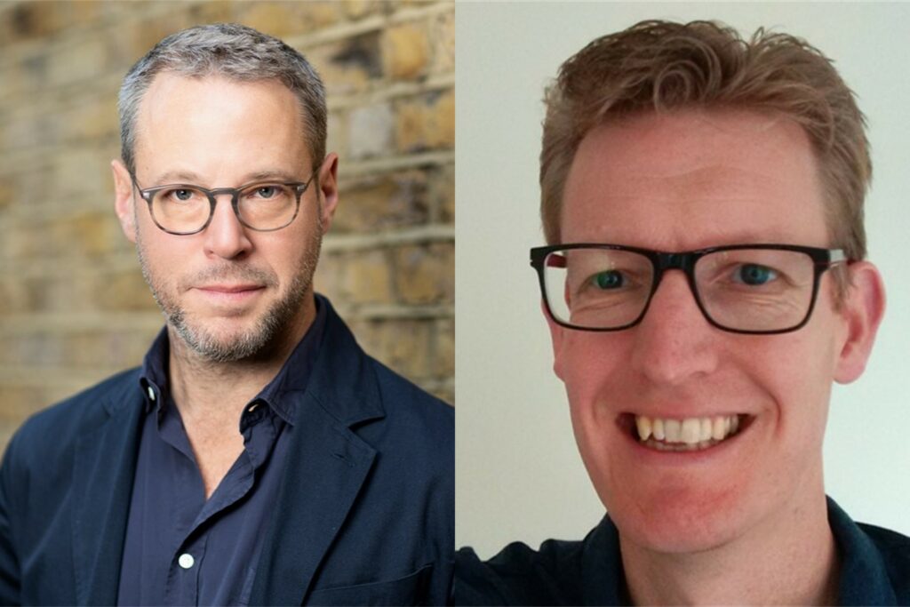Headshot pictures of Ben Cairns, Director at IVAR, and Chris Mills, Research Associate at IVAR.